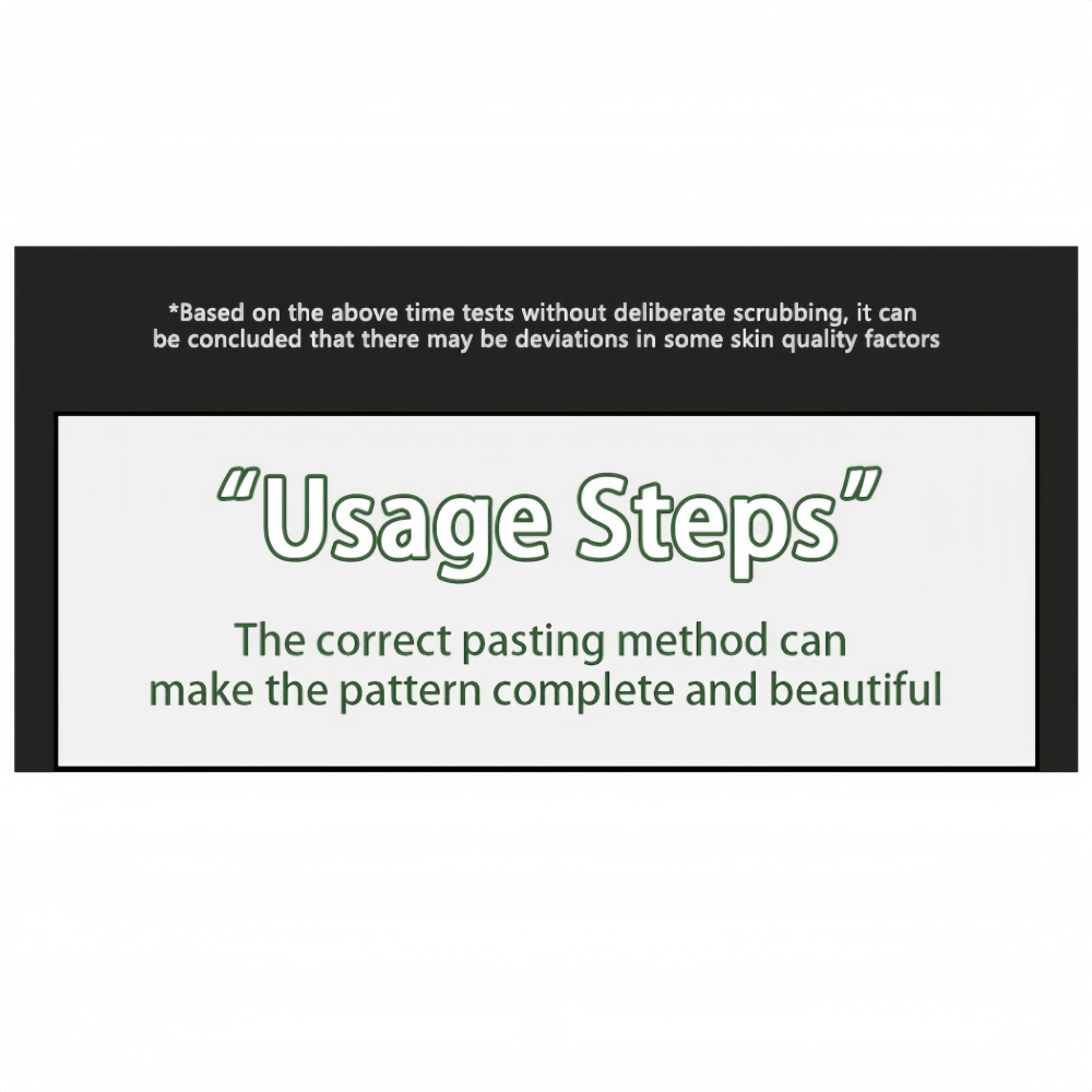 Two large-sized painted semi permanent temporary tattoo stickers Snake girl Flower pattern Back tattoo Tattoos on the legs Activity Festivals Party exclusive Waterproof temporary tattoo sticker